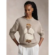 Swetry damskie - POLO RALPH LAUREN Sweter Regular Fit z dodatkiem wełny - miniaturka - grafika 1