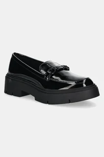 Aldo półbuty RONNY damskie kolor czarny na płaskim obcasie 13912776 - Półbuty damskie - miniaturka - grafika 1