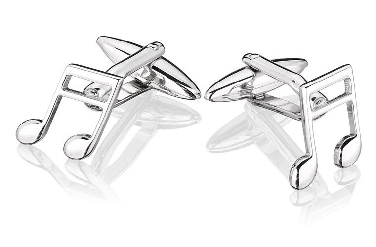 Spinki do mankietów Nuty X2 N048