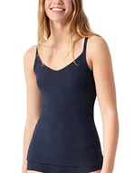 Koszulki i topy damskie - Schiesser Damski Top Spaghetti, Bielizna Granatowa, 3Xl - miniaturka - grafika 1