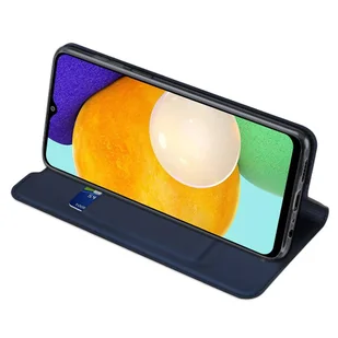 Dux Ducis Skin Pro kabura etui pokrowiec z klapką Samsung Galaxy A03s niebieski - Etui i futerały do telefonów - miniaturka - grafika 6