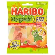 Żelki - Haribo KWAŚNE JĘZYCZKI 100G - miniaturka - grafika 1