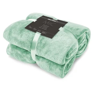 Jasnozielony koc DecoKing Mic, 220x200 cm - Koce - miniaturka - grafika 1