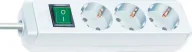 Listwy zasilające - Listwa zasilająca Brennenstuhl Eco-Line 3 gniazda 1.5 m biała (1152320015) - miniaturka - grafika 1