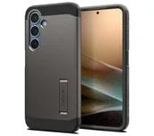 Etui i futerały do telefonów - Spigen Tough Armor MagSafe do Galaxy S25 Plus Szary - miniaturka - grafika 1