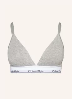 Biustonosze - Calvin Klein Biustonosz Trójkątny Modern Cotton grau - grafika 1