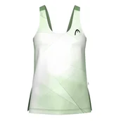 Koszulki i topy damskie - HEAD Spirit Tank Top Women, Print Vision w/Celery Green - miniaturka - grafika 1