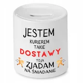 Skarbonki - Dla Zawodnika Skarbonka na Urodziny Na Prezent z Nadrukiem ze Zdjęciem + Opakowanie na prezent (wzór 01) - miniaturka - grafika 1