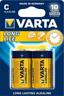 Varta Bateria Longlife Extra LR14/C 2szt 4114101412 - Baterie i akcesoria - miniaturka - grafika 3