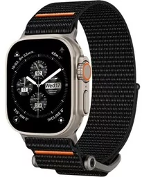 Spigen Pasek DuraPro Flex Ultra Band do Apple Watch 49/45/44/42 mm, czarny - Akcesoria do smartwatchy - miniaturka - grafika 1