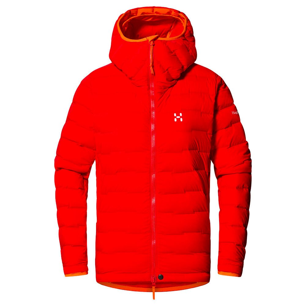 Damska kurtka Haglöfs Spitz Down Bright Red XL