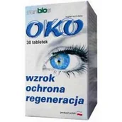 Wzrok i słuch - Sanbios SANBIOS OKO 500mg.*30tabl 5908230845222 - miniaturka - grafika 1