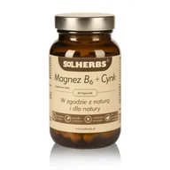 Witaminy i minerały - SOLHERBS Witamina B6, 60kaps. - >>>  <<< - miniaturka - grafika 1