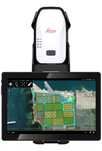 Odbiornik GPS Leica FLX100 Plus - ZESTAW MOBILNY GIS - Sprzęt geodezyjny - miniaturka - grafika 1