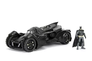 Jada Toys, model samochodu Batman Arkham Knight Diecast 1/24 2015 Batmobile (Wraz z figurką Batman) - Samochody i pojazdy dla dzieci - miniaturka - grafika 1