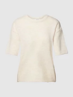Koszulki i topy damskie - Bluzka z dzianiny z okrągłym dekoltem model ‘MALINE-LILIANA’ - grafika 1