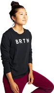 Koszulki i topy damskie - t-shirt damski BURTON BRTN LS TEE True Black - miniaturka - grafika 1