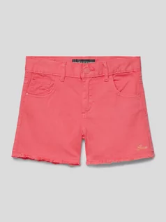Spodnie i spodenki dla dziewczynek - Szorty z wyhaftowanym logo model ‘TWILL’ - grafika 1