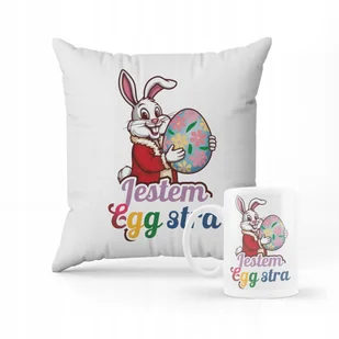 ZESTAW PODUSZKA + KUBEK PREZENT NA WIELKANOC ZAJĄCZEK WIELKANOCNY #26 - Gadżety dla niej i dla niego ZESTAW PODUSZKA + KUBEK PREZENT NA WIELKANOC ZAJĄCZEK WIELKANOCNY #26 - Gadżety dla niej i dla niego - miniaturka - grafika 1