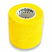 Apteczki i materiały opatrunkowe - Bandaż kohezyjny samoprzylepny ŻÓŁTY 10x4,5m - miniaturka - grafika 1