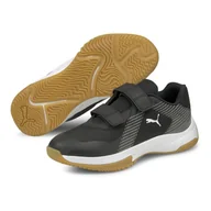 Buty dla chłopców - Halówki chłopięce Puma VARION V JR czarne 10658603 - miniaturka - grafika 1