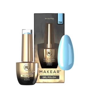 Makear Makear lakier hybrydowy 758 Glamour 8ml 2159-uniw - Lakiery hybrydowe - miniaturka - grafika 1