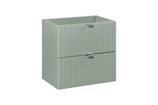 Szafka łazienkowa pod umywalkę Comad Line Reed Green 60 cm zielony 82-60-2S - Szafki łazienkowe - miniaturka - grafika 1