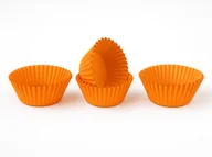 Ciasta i półprodukty do ciast - Papilotki do babeczek pomarańczowe - 50 szt. - miniaturka - grafika 1
