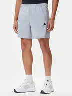 Spodenki męskie - adidas Szorty sportowe Train Essentials Woven Training JX2716 Szary Regular Fit - miniaturka - grafika 1