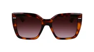 Okulary przeciwsłoneczne - Calvin Klein CK23508S Okulary Słoneczne Havana/Brown Shaded 54/20/145 Kobieta - miniaturka - grafika 1