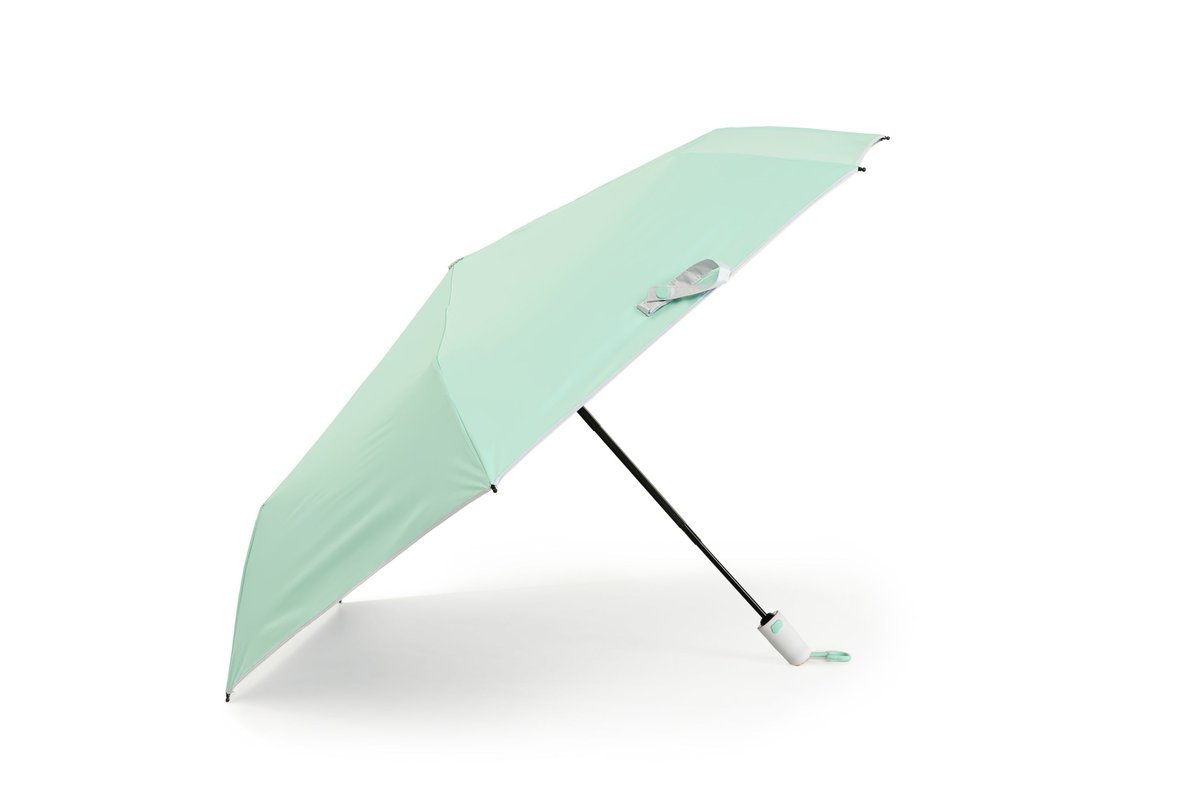 Parasol Miau składany mini automatyczny zielony