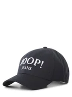 Czapki i chusty sportowe męskie - Joop Jeans Męska czapka z daszkiem Mężczyźni Bawełna niebieski jednolity, ONE SIZE - miniaturka - grafika 1