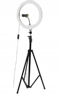 Grundig Lampa pierścieniowa XXL 120 diod LED - Wyposażenie ciemni fotograficznej - miniaturka - grafika 1