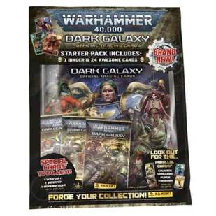 Warhammer 40000 - Dark Galaxy Trading Cards - zestaw startowy - Czasopisma - miniaturka - grafika 1
