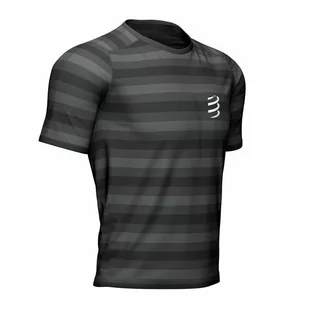 COMPRESSPORT Koszulka biegowa PERFORMANCE SS T-SHIRT czarny - Koszulki sportowe męskie - miniaturka - grafika 7
