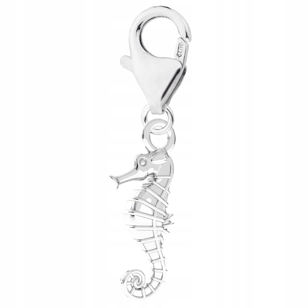 Zawieszka Srebrna z Konikiem Morskim Seahorse Koń Konik Morski SREBRO 925