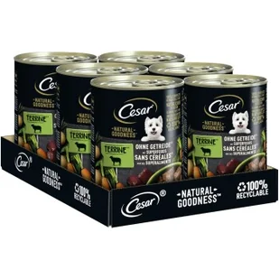 Cesar Natural Goodness Jagnięciną 12x400 g - Mokra karma dla psów - miniaturka - grafika 1