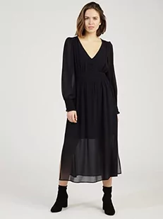 Naf Naf Sukienka Lawa R1 damska, granatowy, 38 - Sukienki - miniaturka - grafika 1