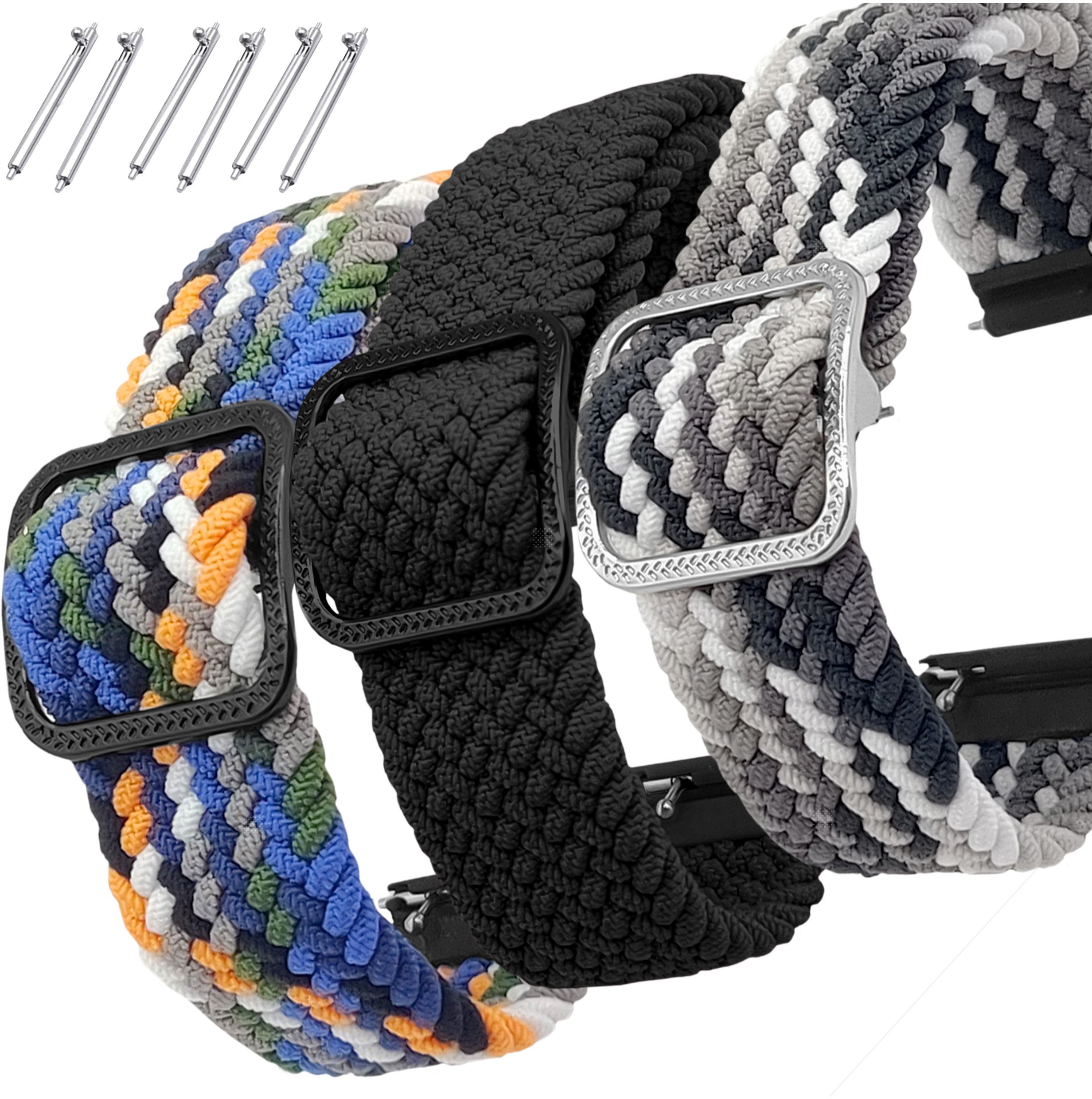 ChronSmarta Zestaw: 3x pasek ChronSmarta do smartband'a Huawei Band 7