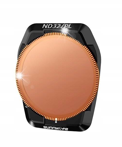 SunnyLife FILTR HYBRYDOWY 2w1 Polaryzacyjny PL + Szary ND32 do DJI AIR 3S 3 S + Etui