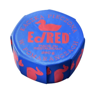 Rzemieślnicza konserwa w puszce Ed RED Originals Kaczka pieczona w pomarańczach 250 g - ONE SIZE - Szybkie dania obiadowe - miniaturka - grafika 1