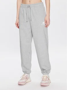New Balance Spodnie dresowe WP31530 Szary Relaxed Fit - Spodnie sportowe damskie - miniaturka - grafika 1