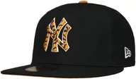 Czapki i chusty sportowe męskie - Czapka 59Fifty MLB Yankees Tigerfill by New Era, czarny, 7 1/2 (59,6 cm) - miniaturka - grafika 1