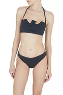 Stroje kąpielowe - Emporio Armani Swimwear Damski strój kąpielowy Emporio Armani Laser Cut Eagle One Piece, czarny, XL, czarny, XL - miniaturka - grafika 1