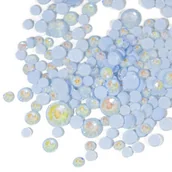 Ozdoby do paznokci - Cyrkonie opal GLOW night Świecące w ciemności 250 szt mix rozmiarów 250 szt Nr 2 - miniaturka - grafika 1