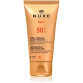 Kremy do twarzy z filtrem - Nuxe Sun krem do opalania twarzy SPF50+ 50ml - miniaturka - grafika 1