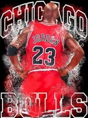 Podkładki pod mysz - PODKŁADKA POD MYSZ Nadruk 22x18 cm Michael Jordan Chicago Bulls Prezent - miniaturka - grafika 1