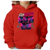 Bluzy dla dziewczynek - BLUZA DZIECIĘCA HUNTRIX SAJA BOYS 110-116 Z KAPTUREM BAWEŁNIANA JAKOŚĆ - miniaturka - grafika 1