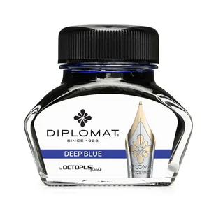 Atrament Diplomat Deep Blue 30ml - Naboje i atramenty - miniaturka - grafika 1
