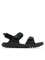 Sandały męskie - Columbia Sandały Konos Hiker 2-Strap 2121561 Czarny - miniaturka - grafika 1
